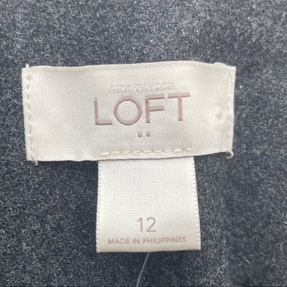 NWT | Loft Factory | Gray Wool Blazer | 12 - Picture 2 of 12